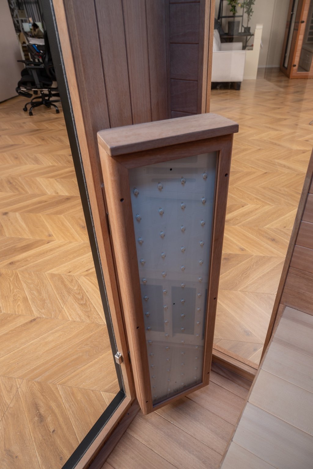 
                  
                    PREORDER NOVEMBER 2026-Costway 2-Person Dual Therapy Full Spectrum Infrared Sauna with Red Light Panel, WiFi App Control, Chromotherapy & Bluetooth – Okoume Wood- Fully Loaded Indoor Spa
                  
                
