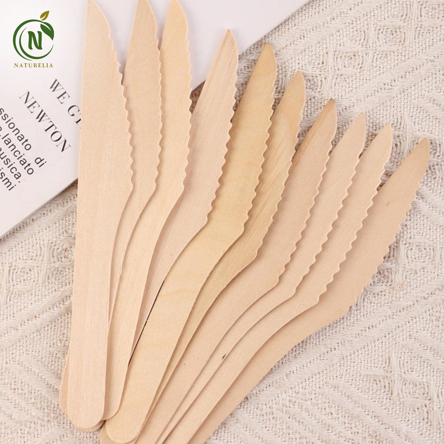 
                  
                    Naturelia Birchwood knives — 25 pack
                  
                