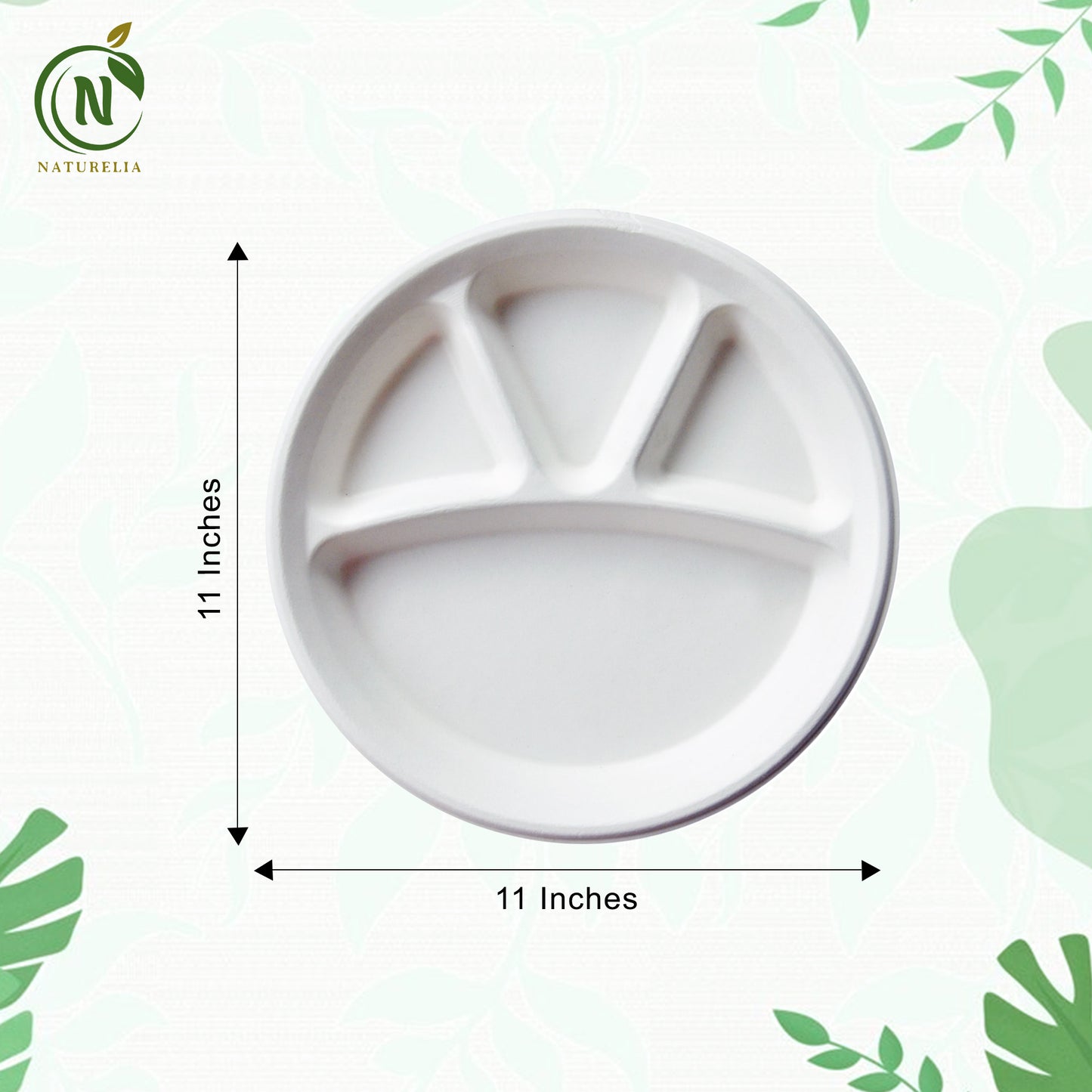 
                  
                    Naturelia Bagasse Sugarcane Plates, 7- and 11-Inch Options
                  
                