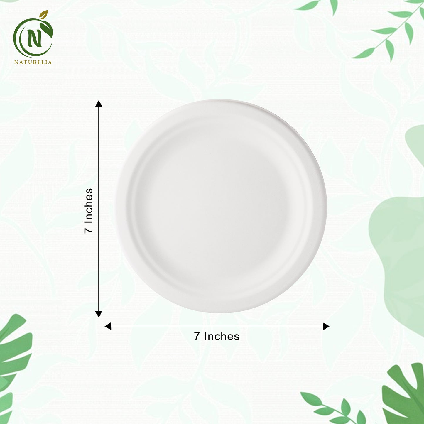 
                  
                    Naturelia Bagasse Sugarcane Plates, 7- and 11-Inch Options
                  
                