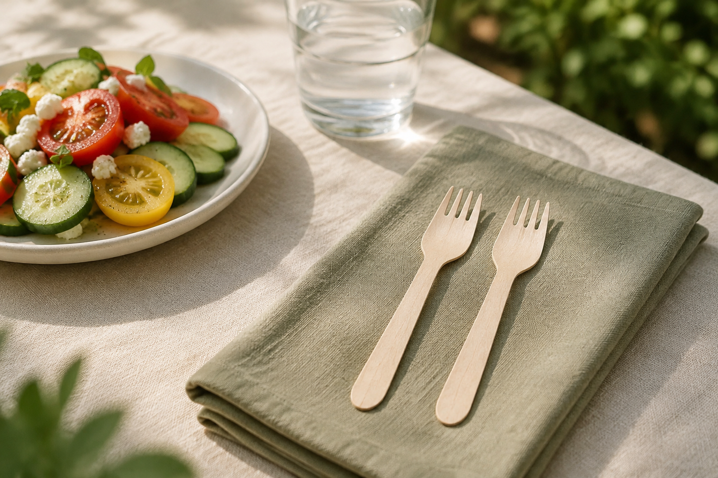 
                  
                    wood fork lifestyle styled table setting; food and props not included
                  
                