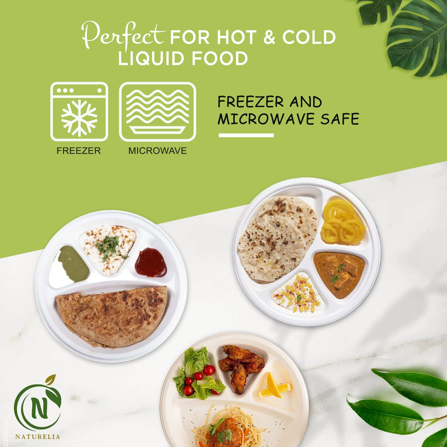 
                  
                    Naturelia Bagasse Sugarcane Plates, 7- and 11-Inch Options
                  
                
