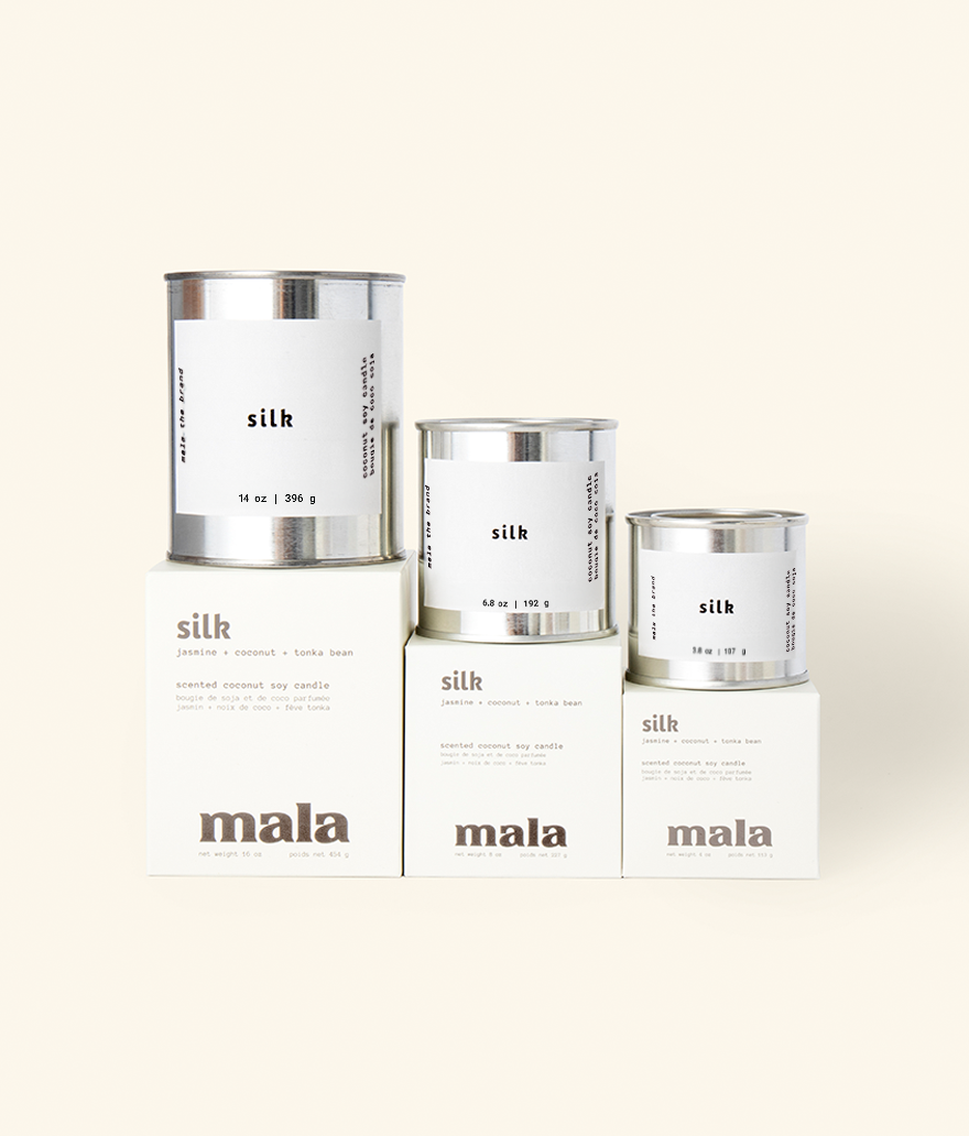 
                  
                    Silk | Jasmine + Coconut + Tonka bean
                  
                
