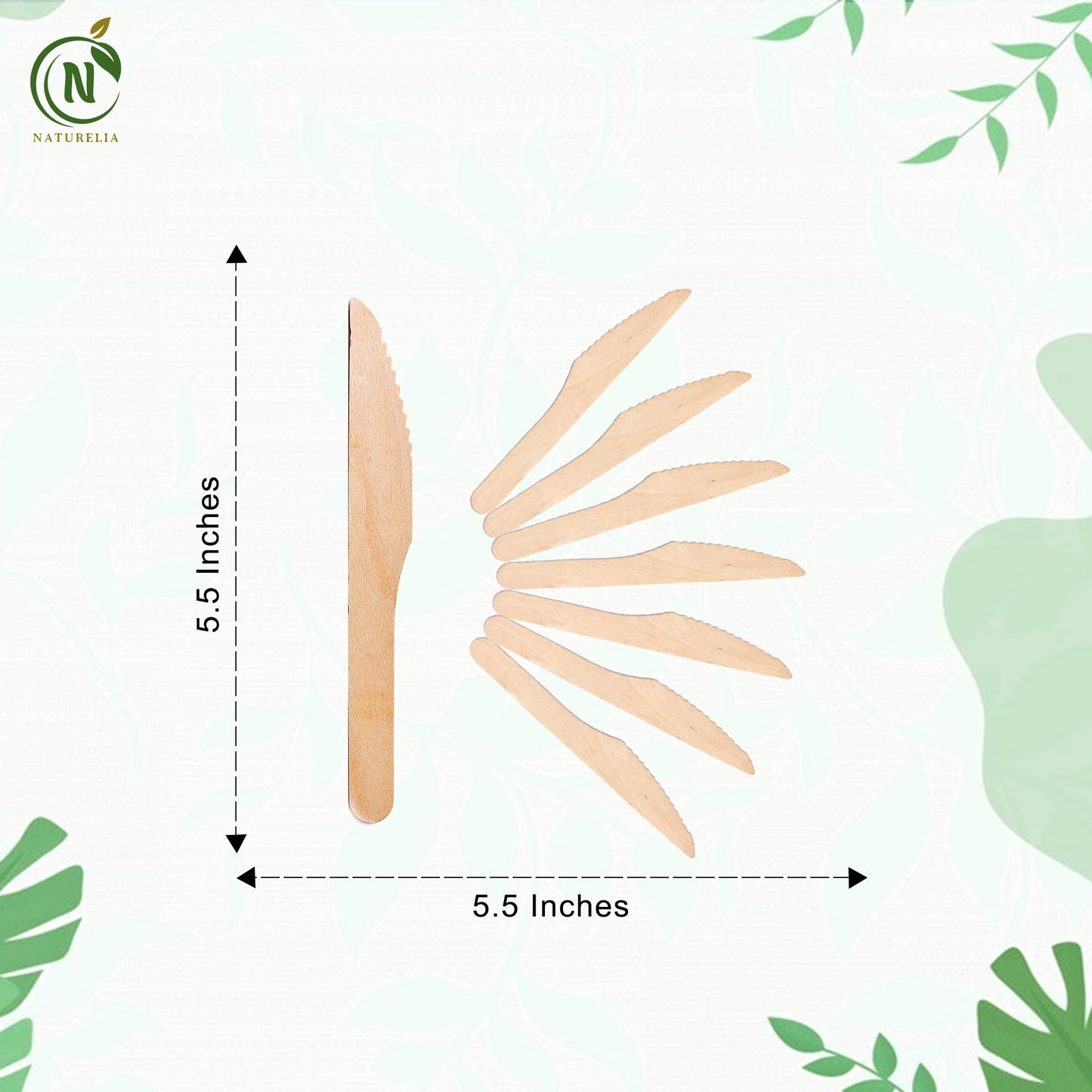 
                  
                    Naturelia Birchwood knives — 25 pack
                  
                